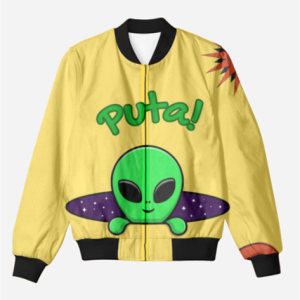 Puta Bomber Jacket For Men