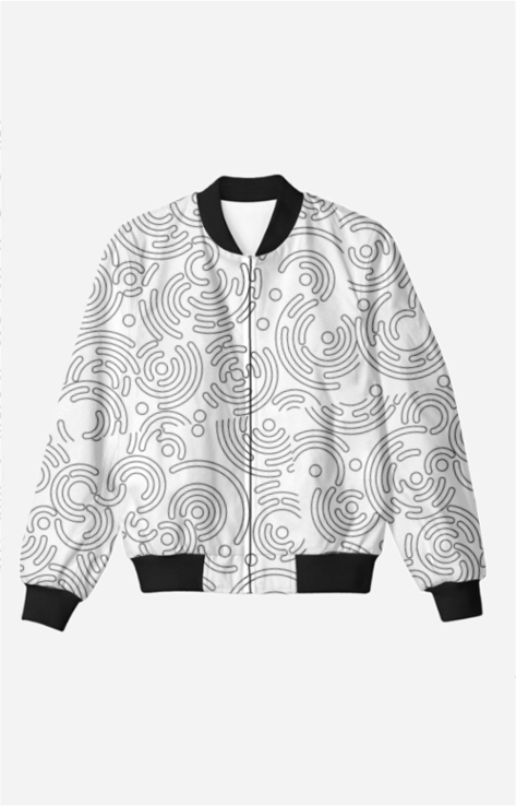Soundcentric Bomber Jacket for Men