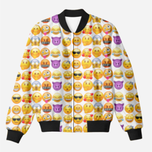 Emoji's Creative Bomber Jacket For Men