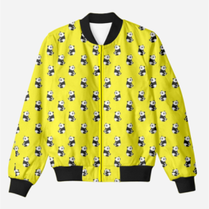 Panda Creative Bomber Jacket For Men