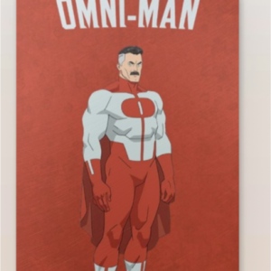 Omni Man Metal Poster