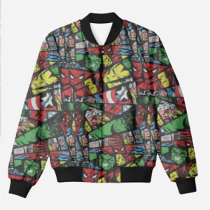 Marvel Creative Bomber Jacket for Men