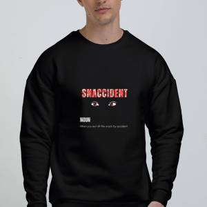 Snaccident Oversized Sweatshirt For Men