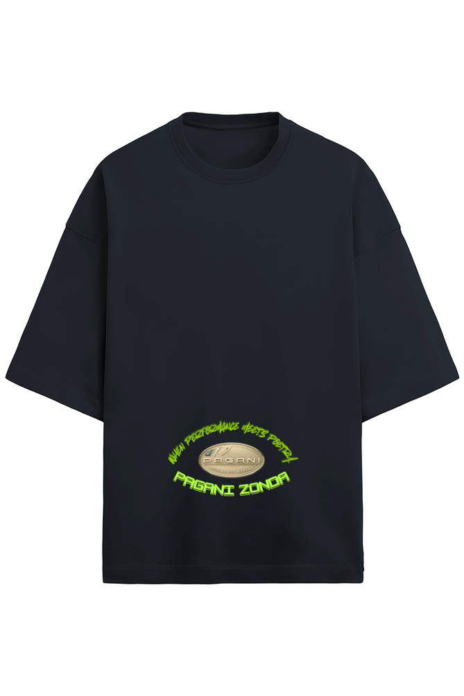 Pagani Zonda Oversized Terry T-shirt For Men - Image 2