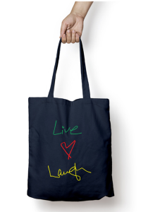 Live Love Laugh Tote bags