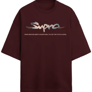 Supra Oversized Terry T-shirt For Men