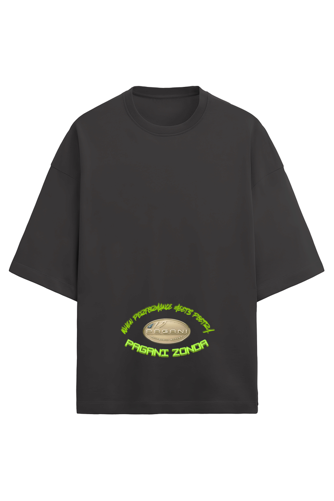 Pagani Zonda Oversized Terry T-shirt For Men - Image 3
