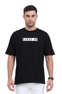 Solo Levelling Black Oversized T-Shirt For Men